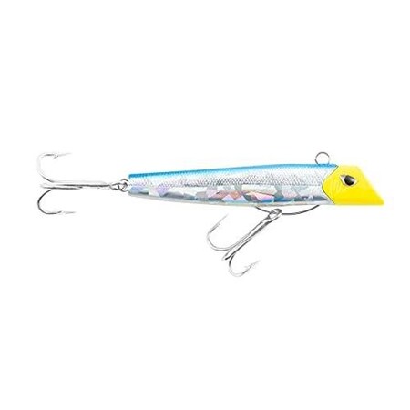 Got-Cha Pro Gp700 Series Plug 3 34Oz Sz 24 Hook Blue Foil Blue Back Chartreuse Head GP702BFBLB